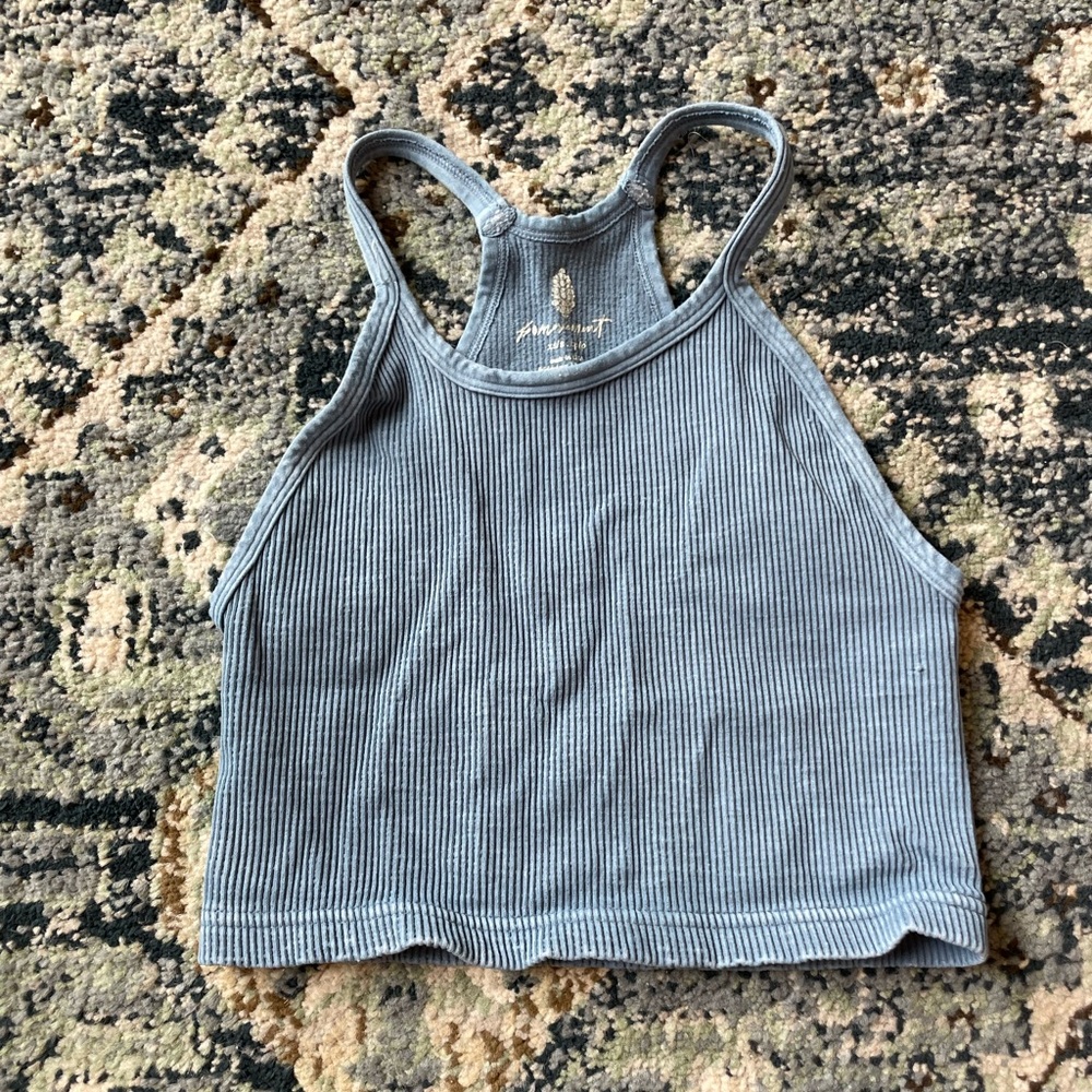 Free people movement rubbed workout top